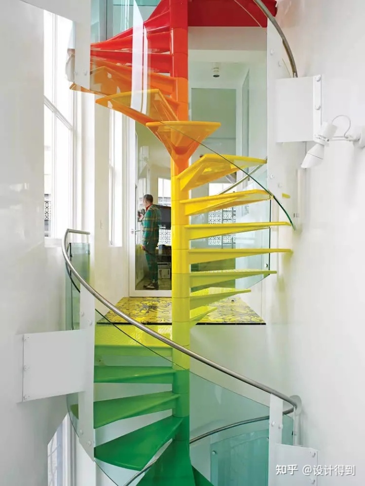 彩钢房设计 近几年提的就是“旋转楼梯”，只能告诉你！(图31)