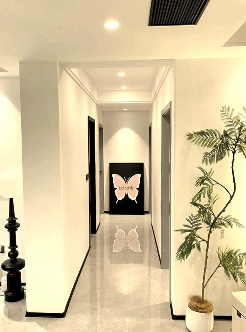 过道背景装修纠结？这4种方案提升颜值又实用(图4)