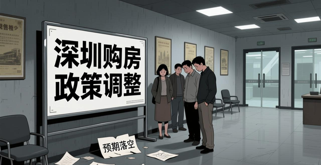 深圳购房政策调整，力度低于预期，作用存疑(图1)