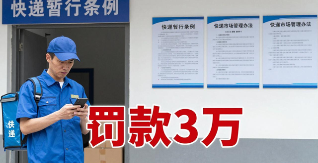 快递新规致包裹滞留，罚款3万，到底是快递员还是网点的责任？(图1)