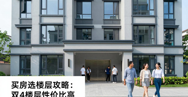 买房选楼层攻略:双4楼层性价比高,次顶层适合爱住高层者(图1)