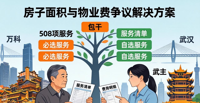 房子面积与物业费收取的争议：按面积计费合理吗？(图1)