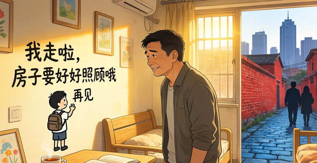 租客墙上发现前租户小朋友懂事话语,引发众多网友关注(图1)