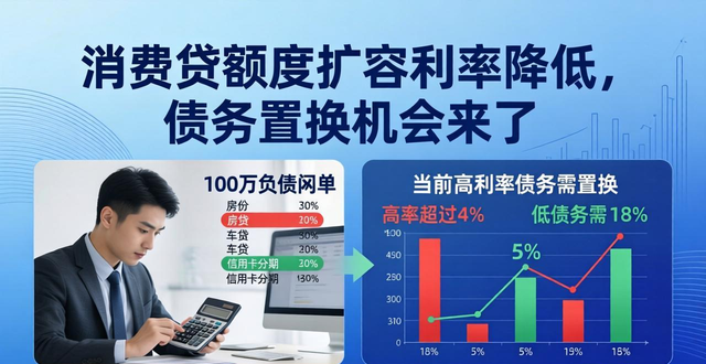 消费贷额度扩容利率降低,债务置换机会来了(图1)