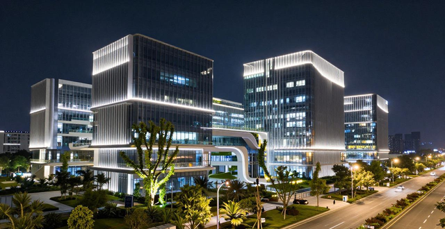 G60科创云廊二期灯光调试中 打造高速旁震撼视觉名片(图1)