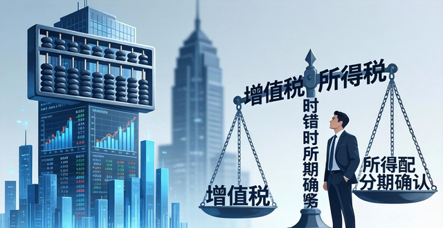 物业费先收全额缴增值税 所得税却要分期 这税怎么算(图1)