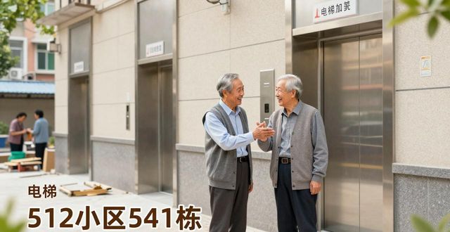 成飞老旧小区电梯加装：停摆多年后恢复，仅剩2台未完工(图1)