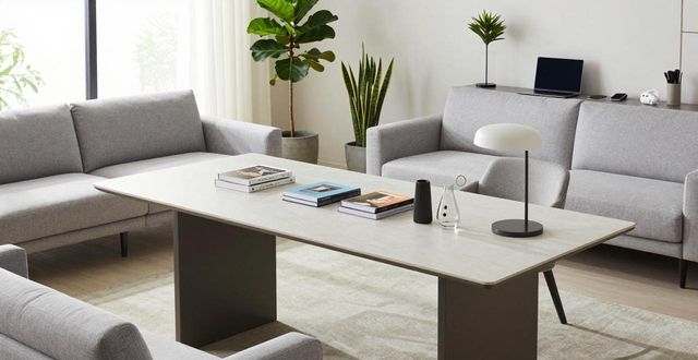 年轻人客厅装修选大长桌，有啥好处？又有哪些坑要注意？(图1)