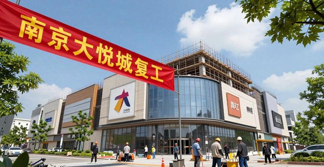 南京大悦城终于要复工了 烂尾商场迎来转机(图1)