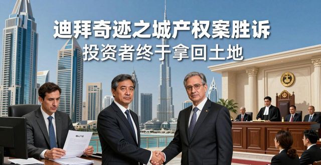 迪拜奇迹之城产权案胜诉 投资者终于拿回土地(图1)