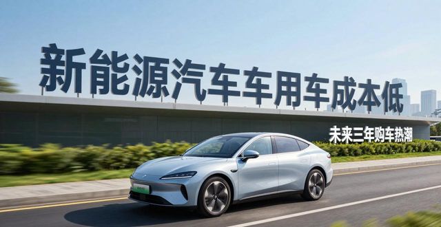 新能源汽车用车成本低，未来三年越来越多人会买(图1)