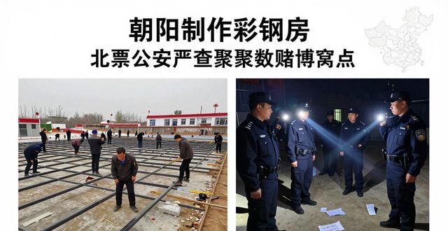 朝阳制作彩钢房 北票公安严查聚众赌博窝点(图1)