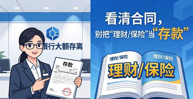 银行大额存单利率下降，50万以上存款安全及存放问题要清楚(图1)