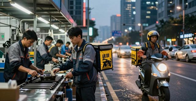 年轻人为什么都去送外卖？三个现实原因(图1)