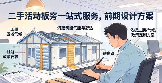 郑州二手活动板房彩钢价格 看口碑先查这4点(图1)