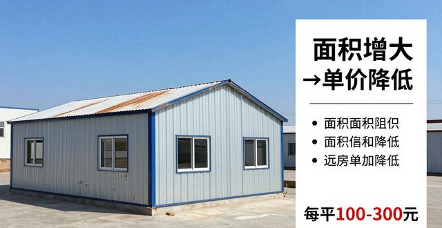 做个40平彩钢房多少钱？翻新每平100-300元(图1)