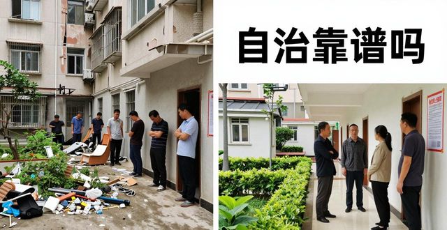 物业跑路后小区乱成垃圾堆 自治靠谱吗(图1)