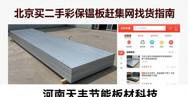北京买二手彩钢保温板 赶集网找货指南(图1)