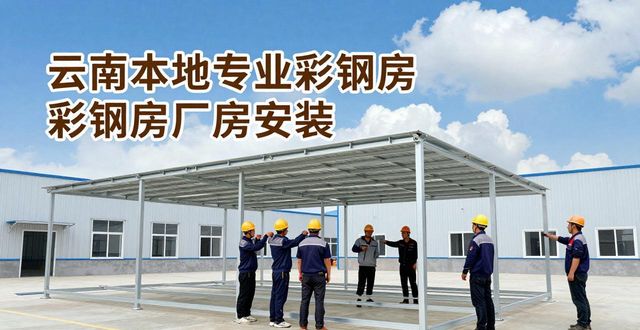 云南本地专业彩钢房厂房安装 找全链条服务钢结构实力服务商(图1)