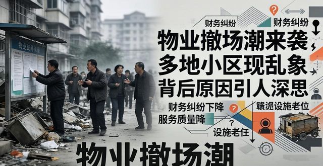 物业撤场潮来袭,多地小区现乱象,背后原因引人深思(图1)
