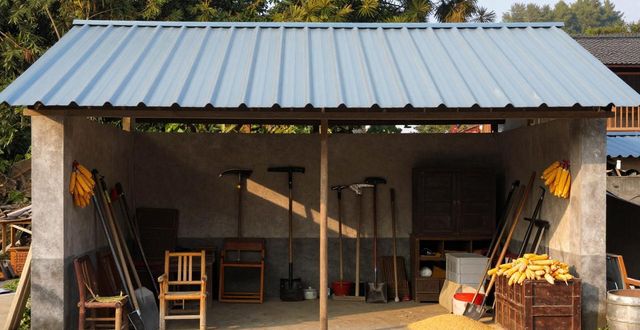 湖南农村房顶为何爱装彩钢棚?原来是为解决漏雨问题(图1)