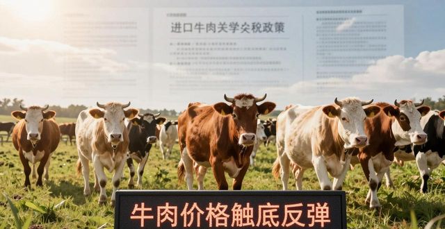 牛肉价格触底反弹，今年起将震荡上行，养牛人终于能喘口气了(图1)