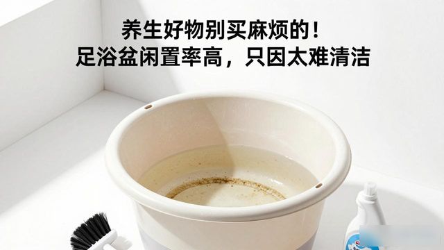 养生好物别买麻烦的！足浴盆闲置率高，只因太难清洁(图1)