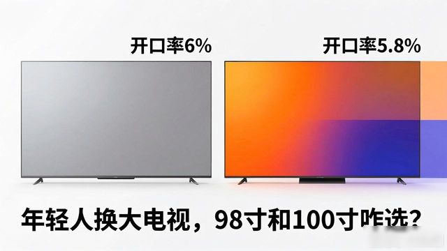 年轻人换大电视，98寸和100寸咋选？这篇给你答案(图1)