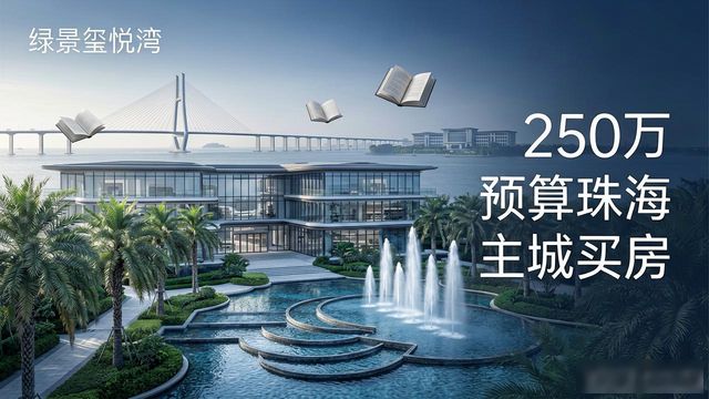250万预算珠海主城买房,这5个盘必看!华发天玺凭什么排第一(图1)