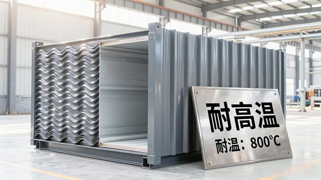 二手彩钢夹芯板设备 烘道板耐高温600°(图1)