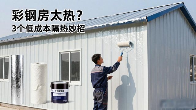 彩钢房太热像蒸笼？3个低成本隔热降温妙招，亲测有效(图1)