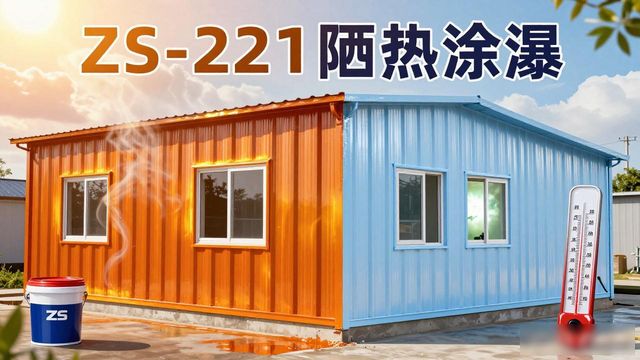 彩钢房太热?涂这个防晒涂料,三伏天也能凉快如春(图1)