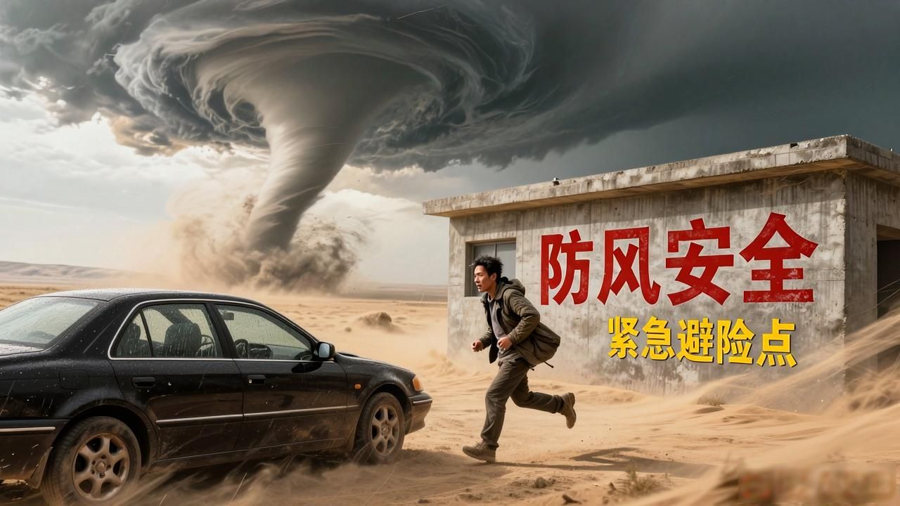 龙卷风预警!克拉玛依彩钢房防风保命这些招快码住(图1)