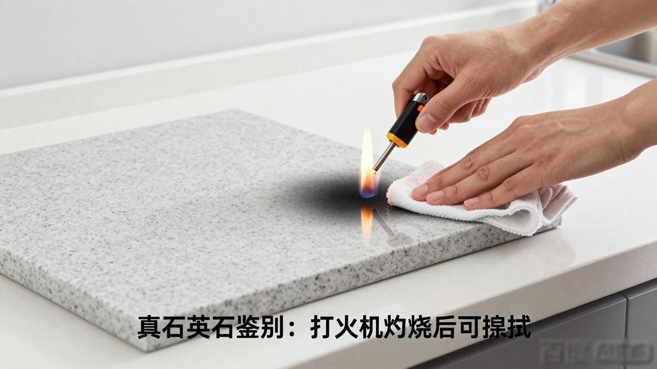 厨房台面怎么选？别贪便宜买到假石英石，发黄刮花后悔都来不及(图1)
