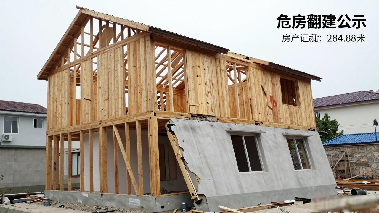 南京豪宅危房翻建获批，原面积高度不变(图1)