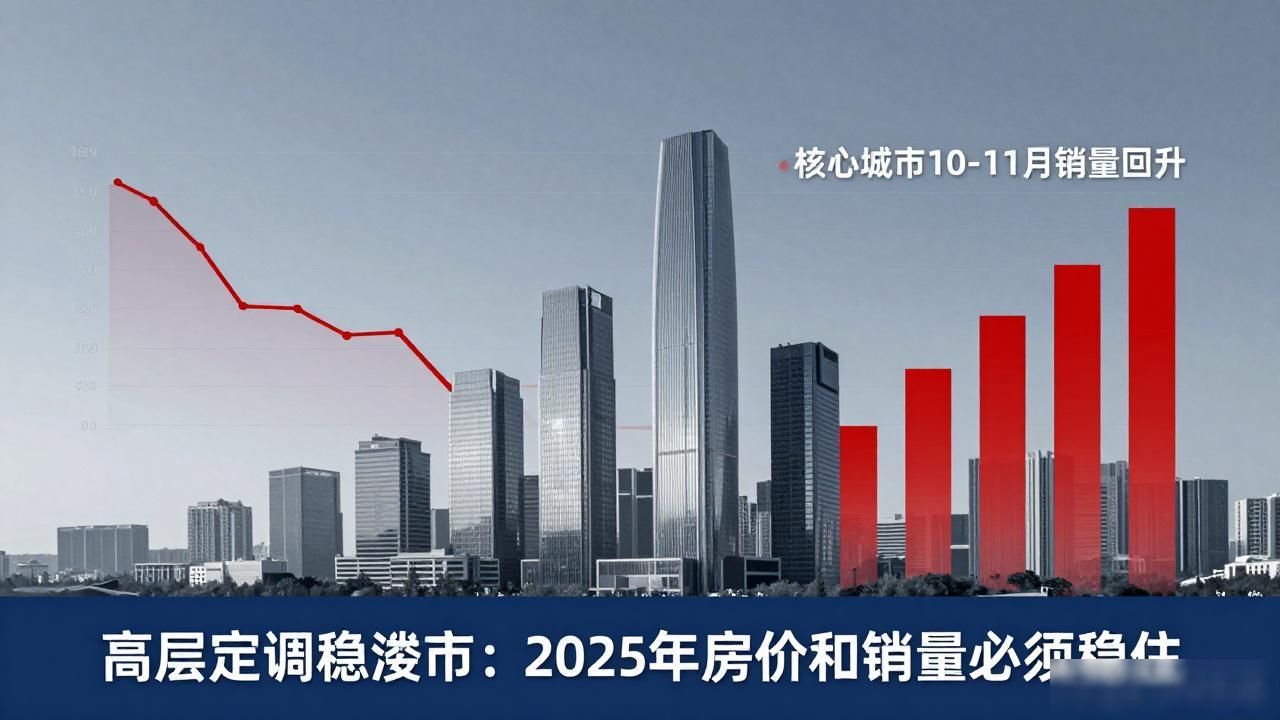高层定调稳楼市:2025年房价和销量必须稳住(图1)