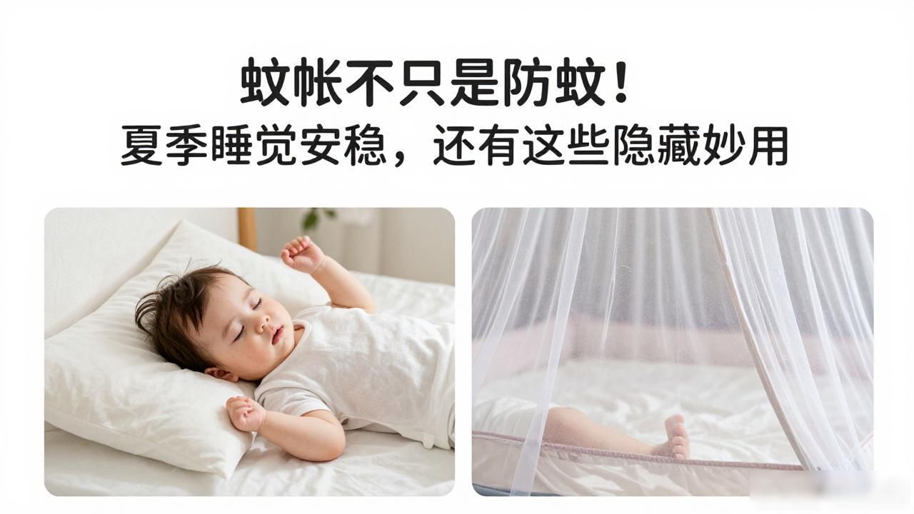 蚊帐不只是防蚊！夏季睡觉安稳，还有这些隐藏妙用(图1)