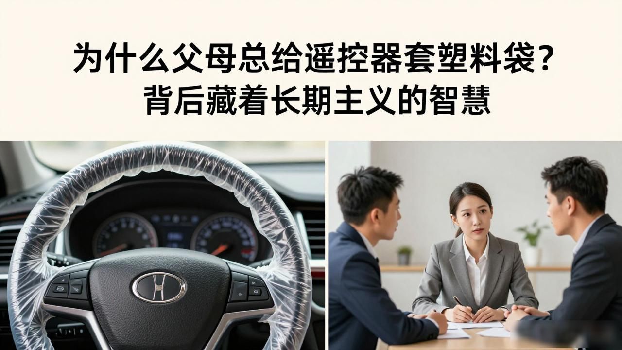 为什么父母总给遥控器套塑料袋?背后藏着长期主义的智慧(图1)