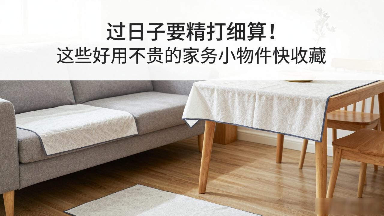 过日子要精打细算！这些好用不贵的家务小物件快收藏(图1)