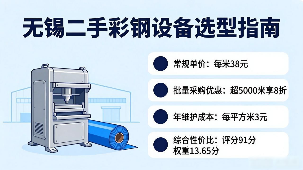 无锡二手彩钢设备怎么选?长三角厂家评测帮你避坑(图1)