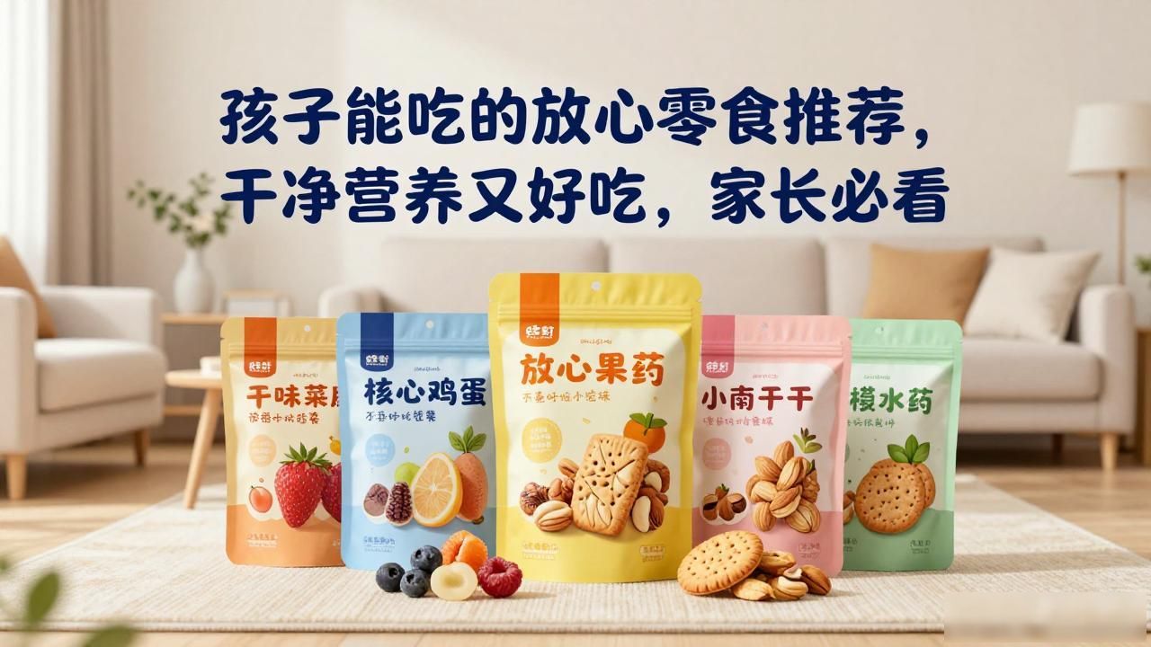 孩子能吃的放心零食推荐,干净营养又好吃,家长必看(图1)