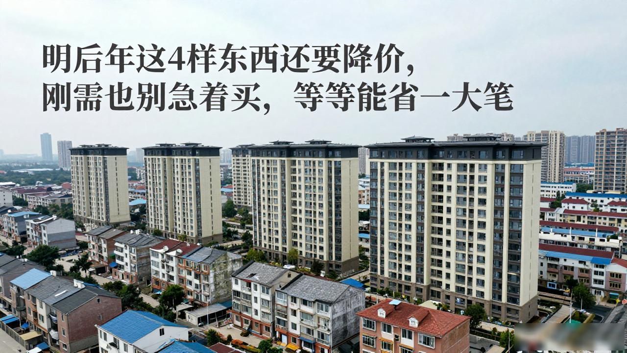 明后年这4样东西还要降价,刚需也别急着买,等等能省一大笔(图1)