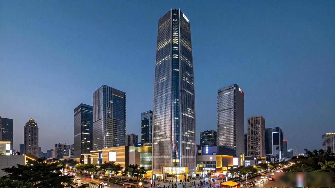 白鹅潭248米新地标,总部经济大楼效果图曝光,核心区未来可期(图1)