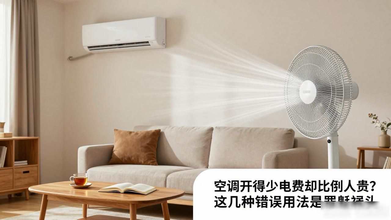 空调开得少电费却比别人贵？这几种错误用法是罪魁祸首(图1)