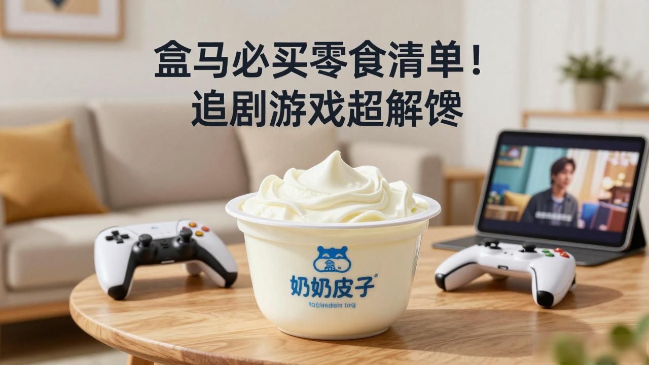 盒马必买零食清单！追剧游戏超解馋(图1)