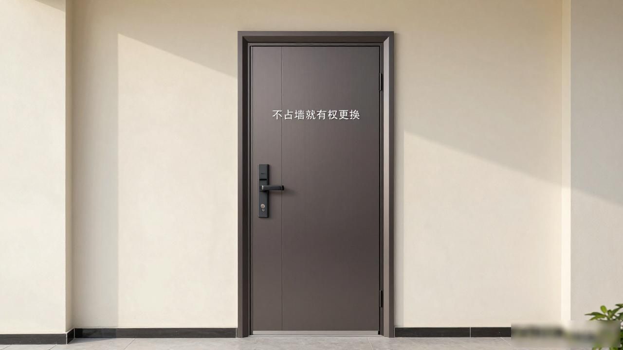 换更大防盗门被邻居找茬？别慌，只要不占墙，你完全有权做主(图1)