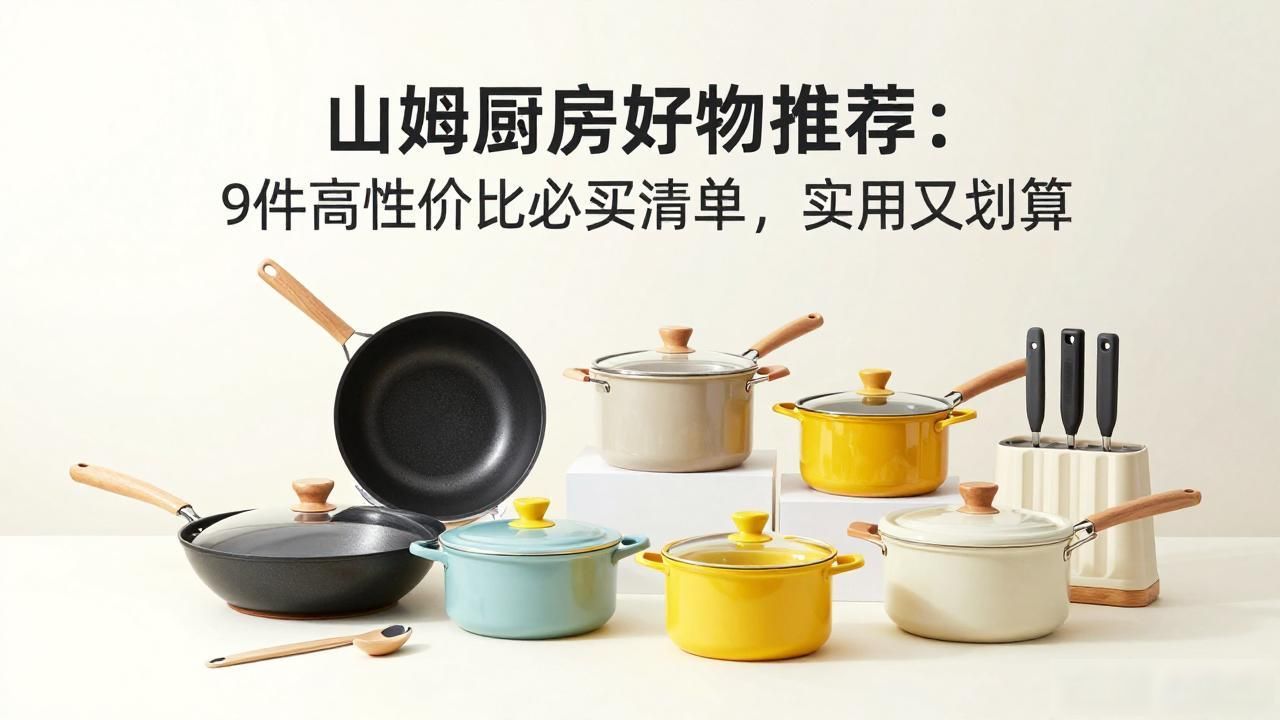 山姆厨房好物推荐：9件高性价比必买清单，实用又划算(图1)