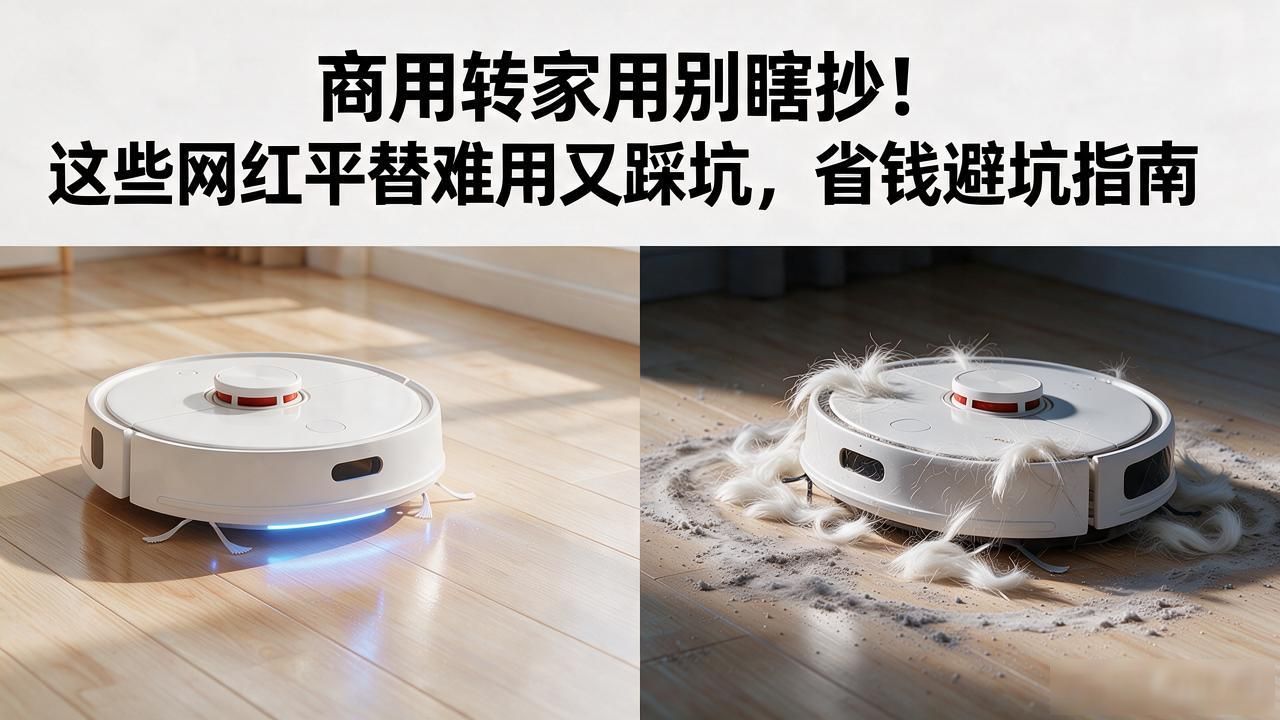 商用转家用别瞎抄！这些网红平替难用又踩坑，省钱避坑指南(图1)