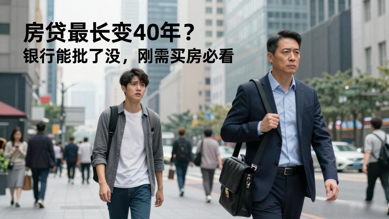 房贷最长变40年？银行能批了没，刚需买房必看(图1)