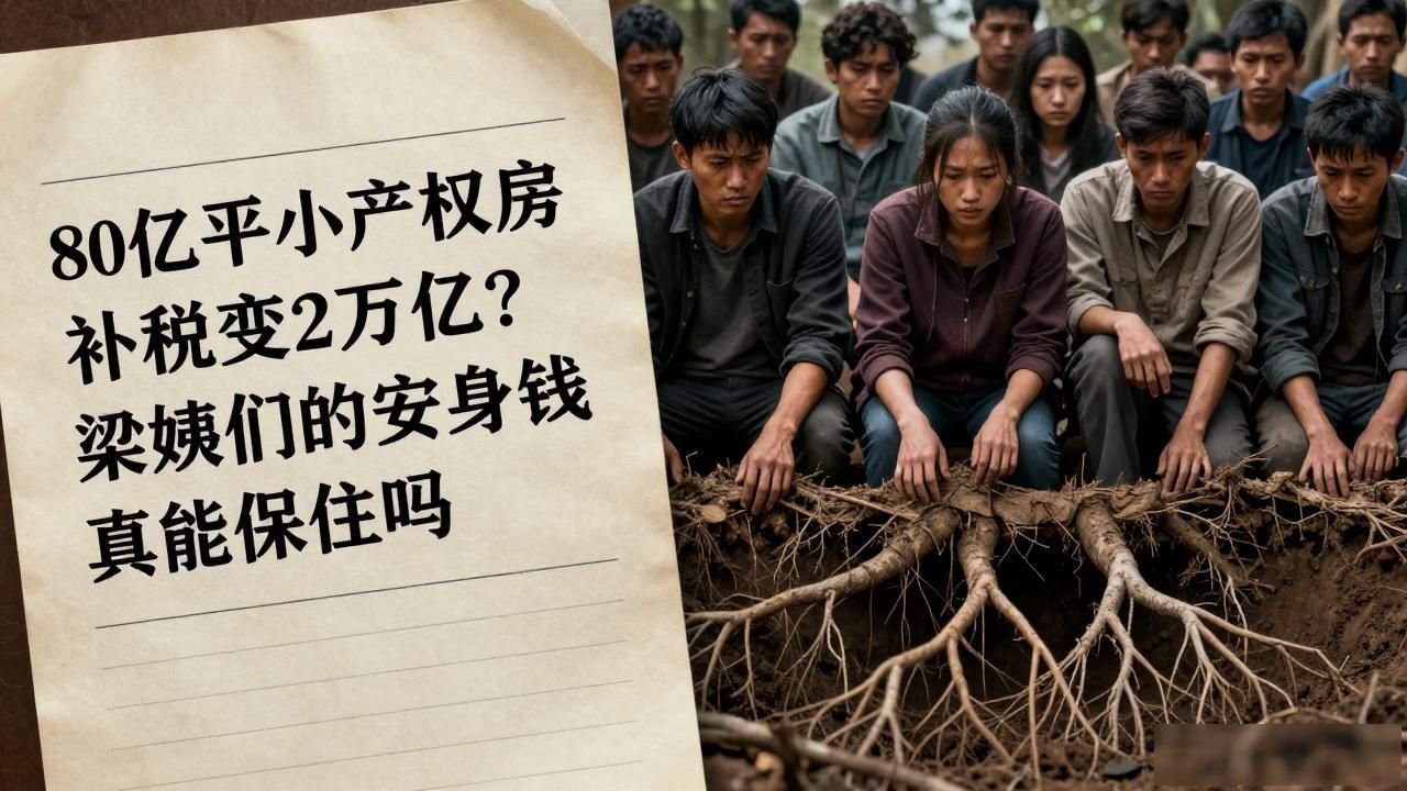 80亿平小产权房补税变2万亿？梁姨们的安身钱真能保住吗(图1)